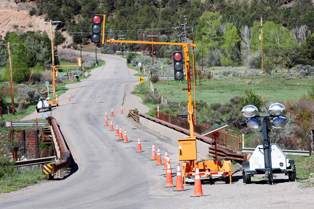 Garfield County bridge on County Road 108 Thompson Creek Road